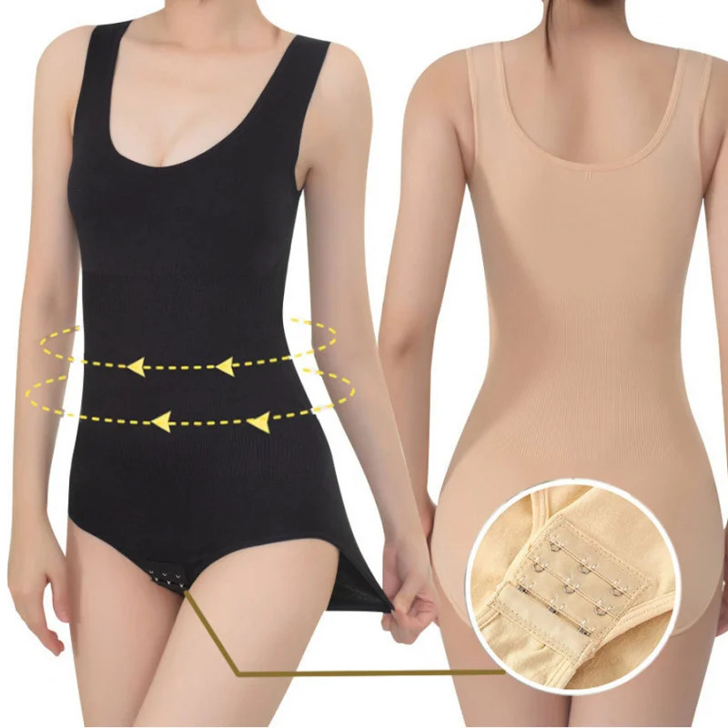 2pcs Body Shapewear For Women  - огляд і ціна Shapewear Bodysuit Firm