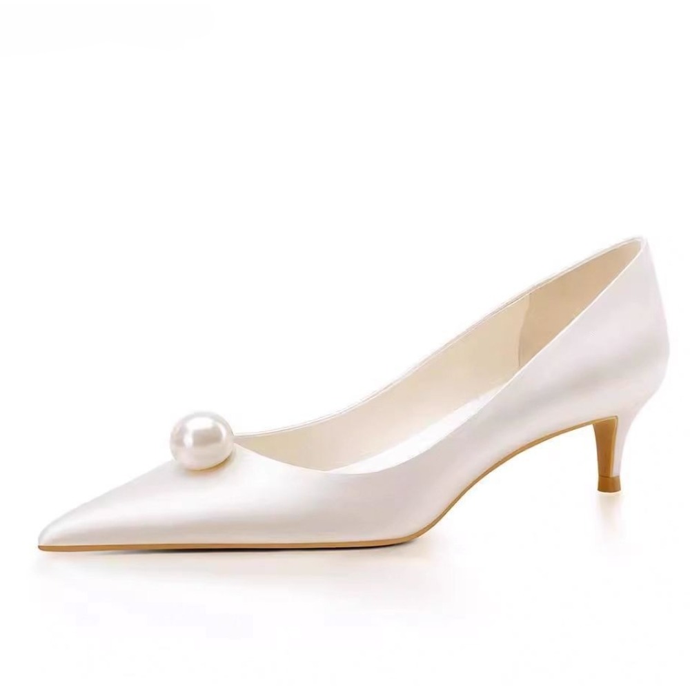 New White Satin Wedding Bride  - огляд і ціна Slip Dress Satin