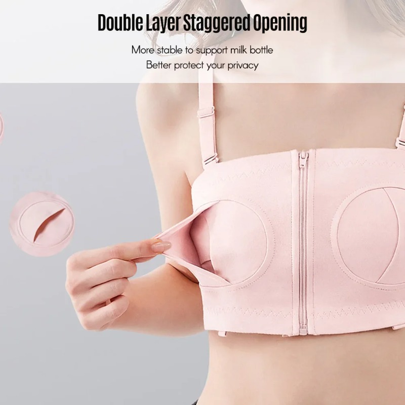 Hands Free Pumping Bra Adjusta - огляд і ціна Nursing Bra Sleep