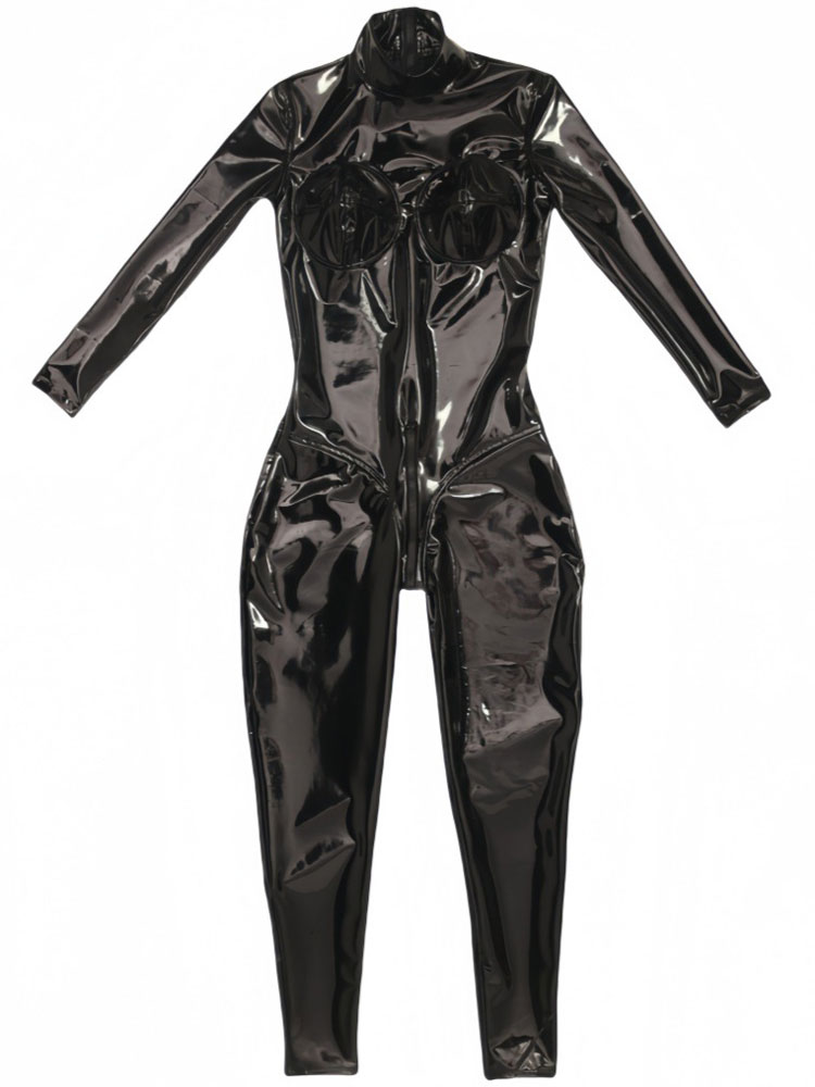 Sexy PU Latex Ammonia Jumpsuit - огляд і ціна Shapewear Bodysuit Firm