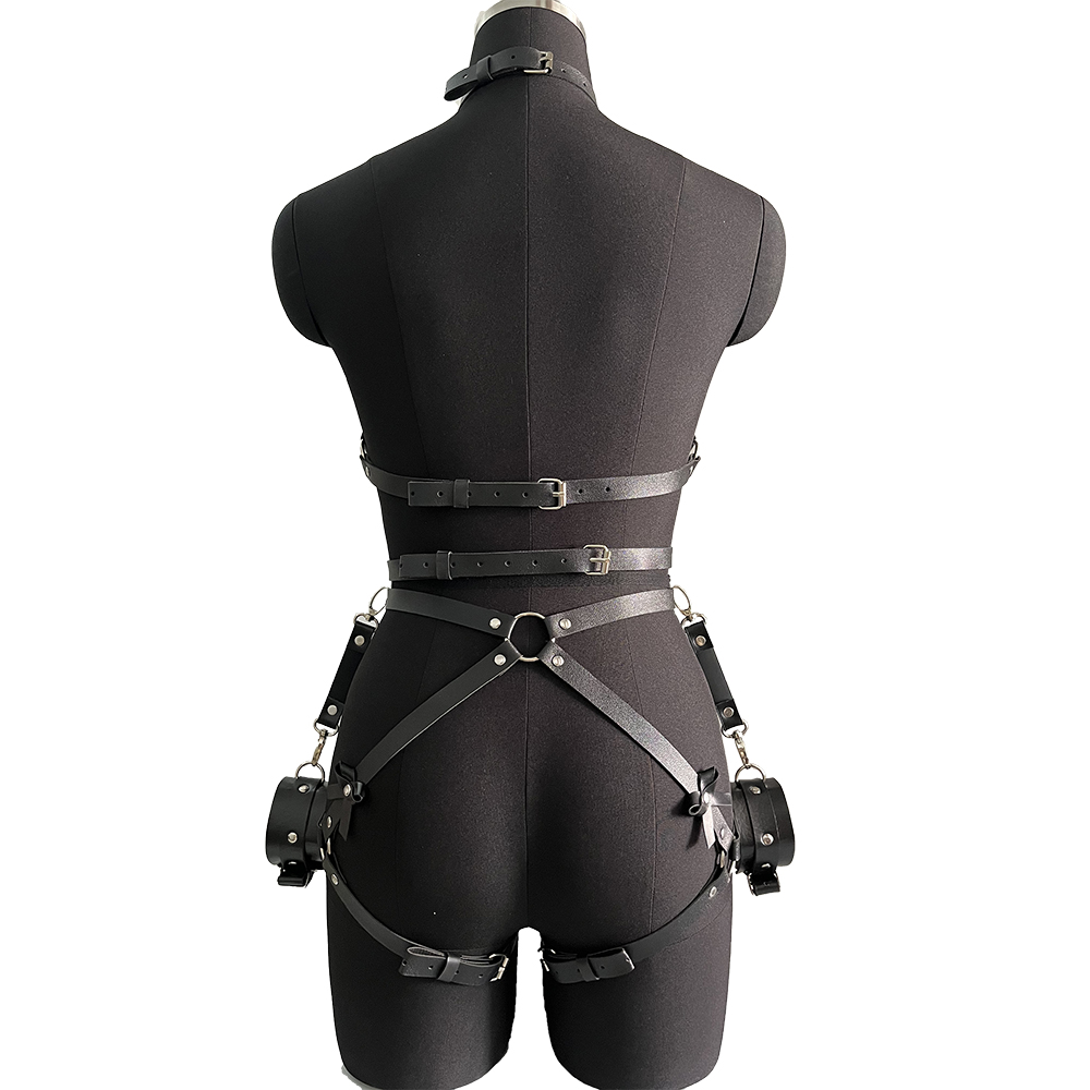 Harness for Women Pu Leather L - огляд і ціна Garter Belt Set