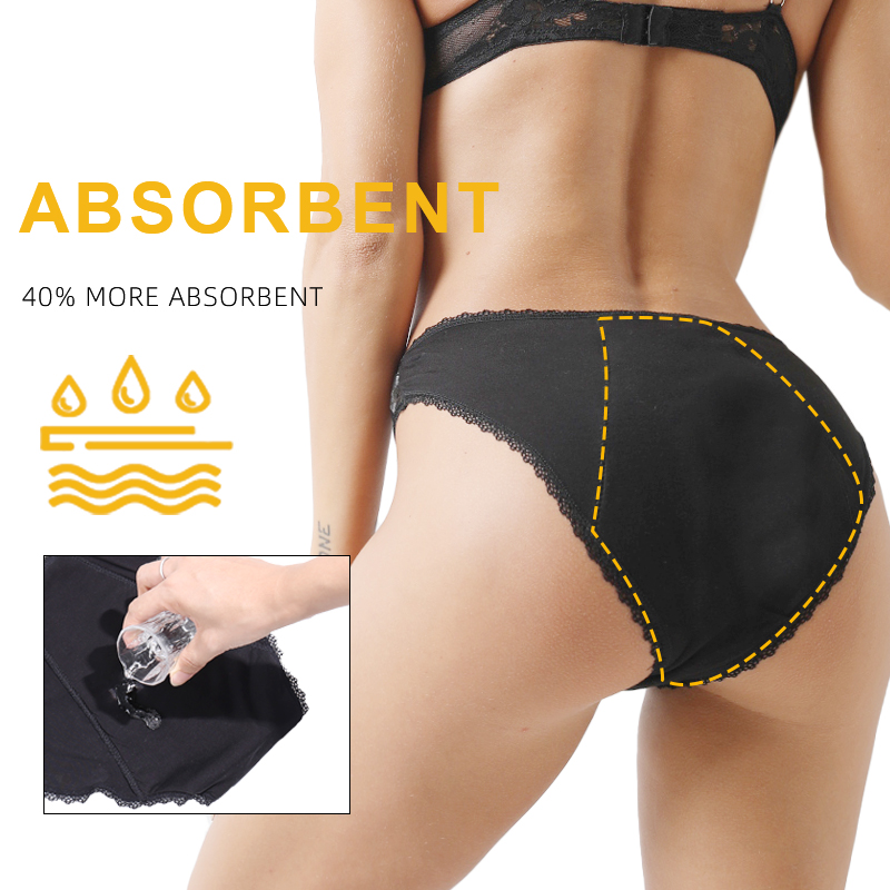Bamboo Comfortable women's per - огляд і ціна Period Panty Absorbent