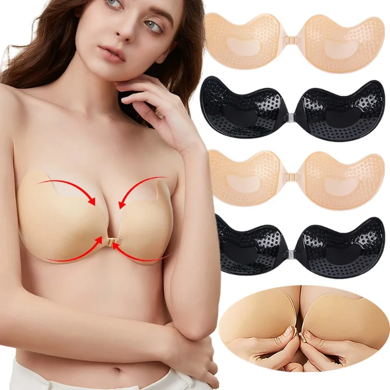 1/2Pc Invisible Push Up Bra Su - огляд і ціна Strapless Bra Backless