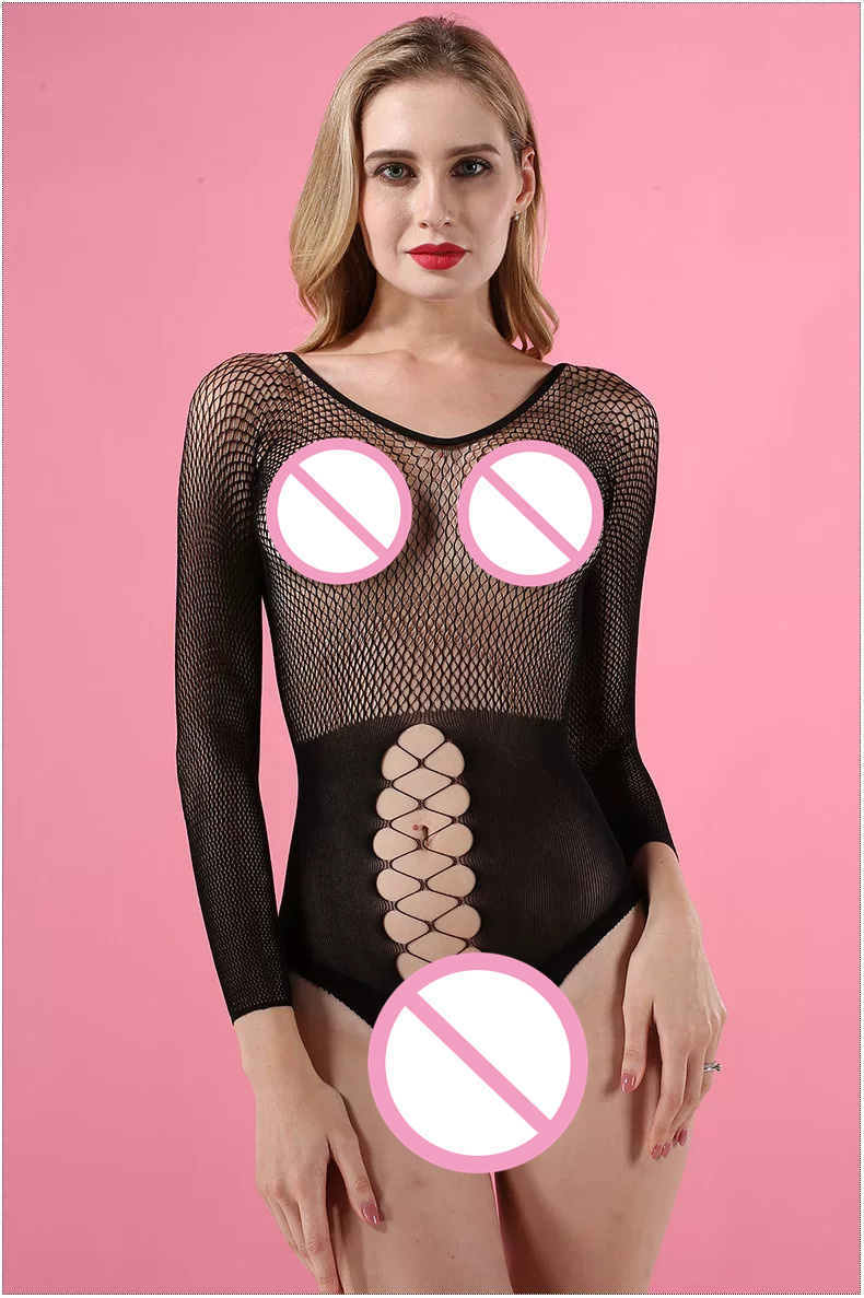 Sexy Black Fishnet Lingerie Bo - огляд і ціна Bodystocking Fishnet