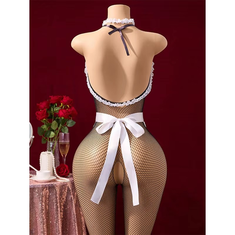 Erotic Costumes Role Play Serv - огляд і ціна Bodystocking Fishnet