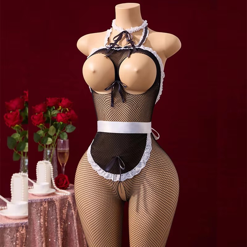 Erotic Costumes Role Play Serv - огляд і ціна Bodystocking Fishnet