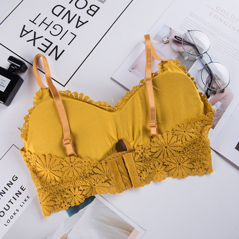 3D Sexy girl lace Lingerie Sea - огляд і ціна Strapless Bra Backless