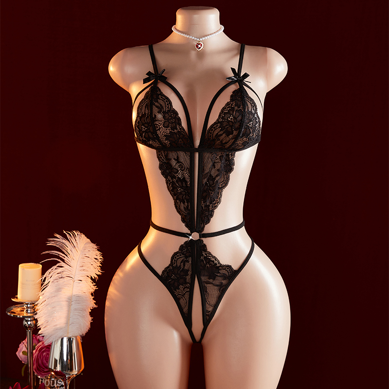 Transparent Sexy One-piece Hol - огляд і ціна Lace Teddy Lingerie