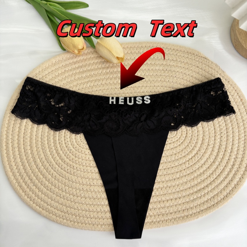 Personalized Custom Thong Name - огляд і ціна Thong Bikini Women