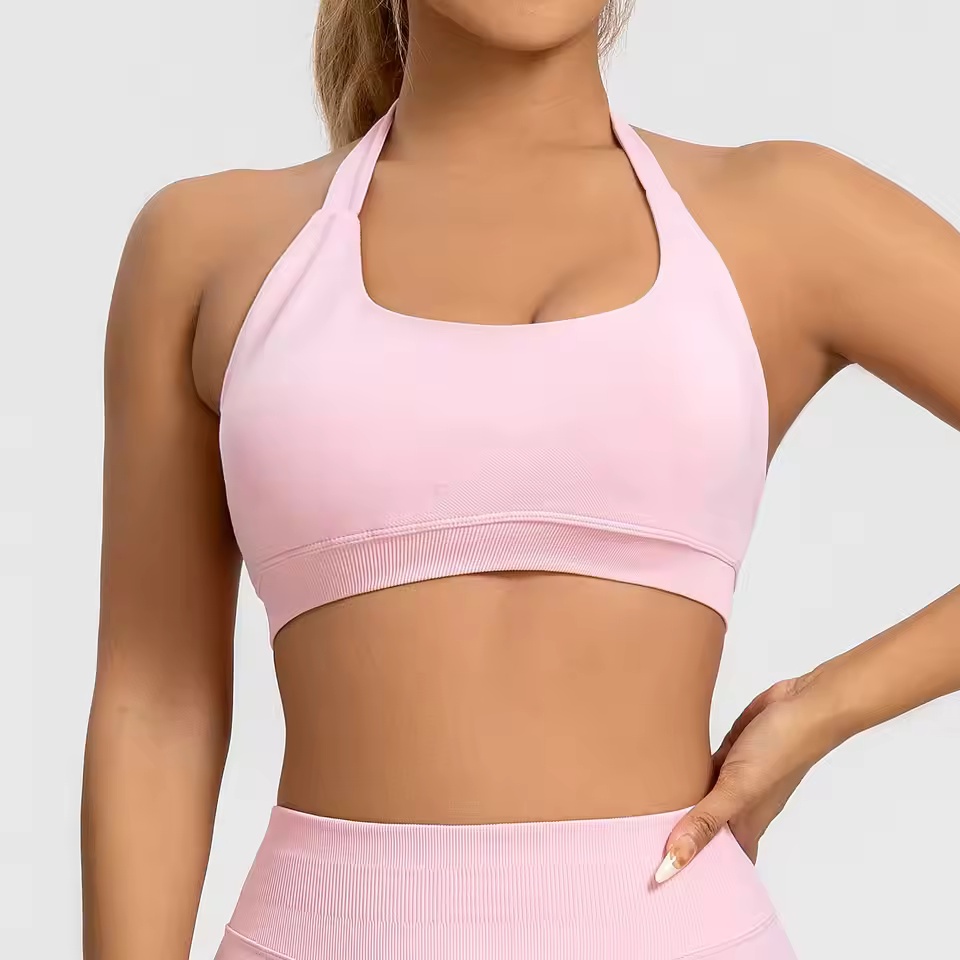 Sports Bra Women Seamless Halt - огляд і ціна Push Up Bra Padded