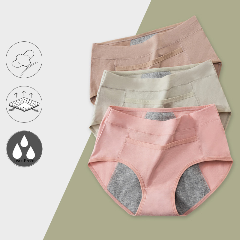 Cotton Menstrual Panties Leak  - огляд і ціна Seamless Underwear Women