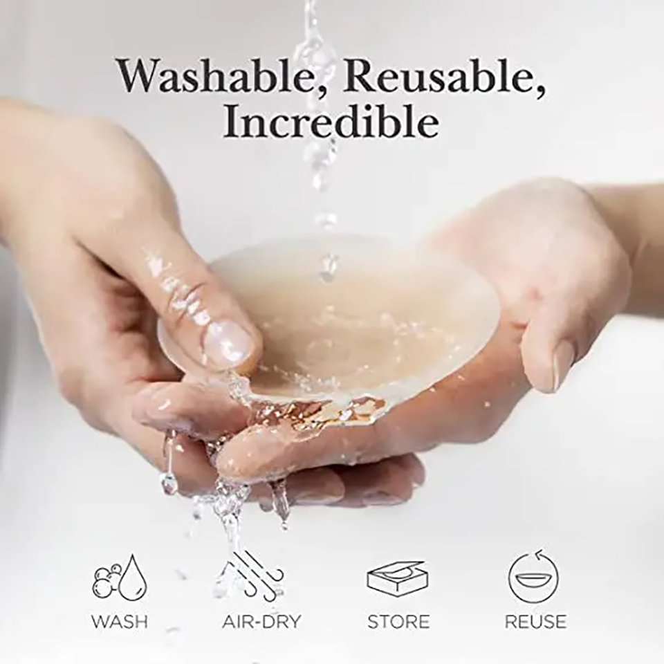 Reusable Silicone Adhesive Nip - огляд і ціна Silicone Bra Adhesive