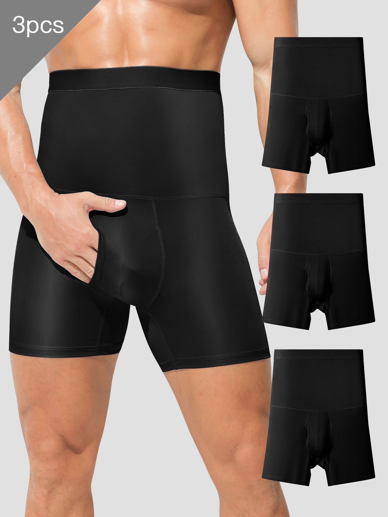 3PCS Men's sports underwear: h - огляд і ціна Corset Waist Cinch