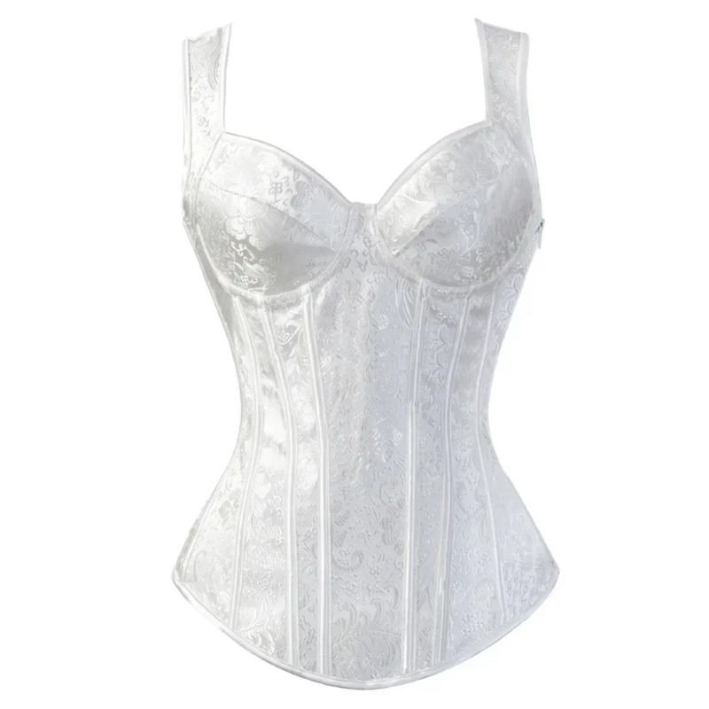 Women Floral Print Corset Top  - огляд і ціна Shapewear Bodysuit Firm