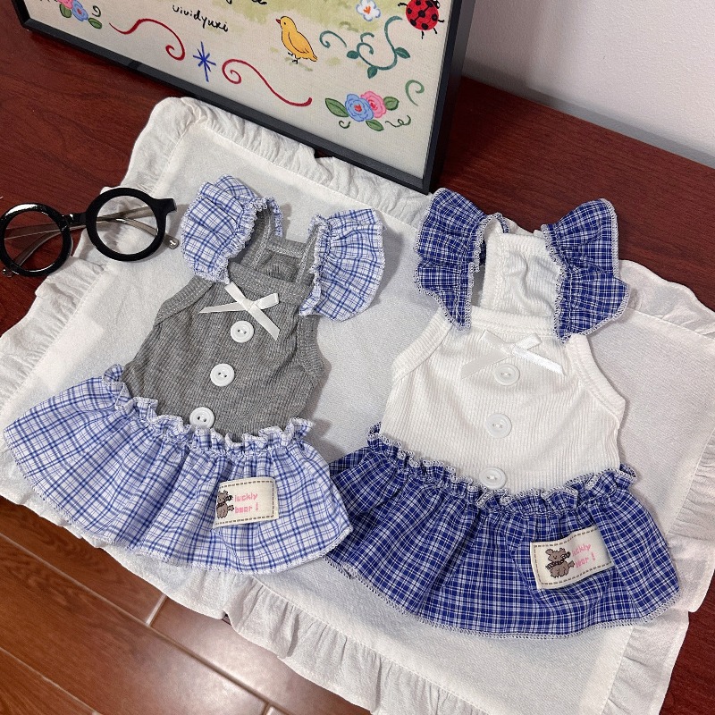Pet Dress Summer Vest Checkere - огляд і ціна Lace Teddy Lingerie