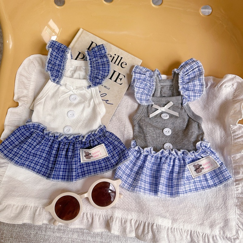 Pet Dress Summer Vest Checkere - огляд і ціна Lace Teddy Lingerie