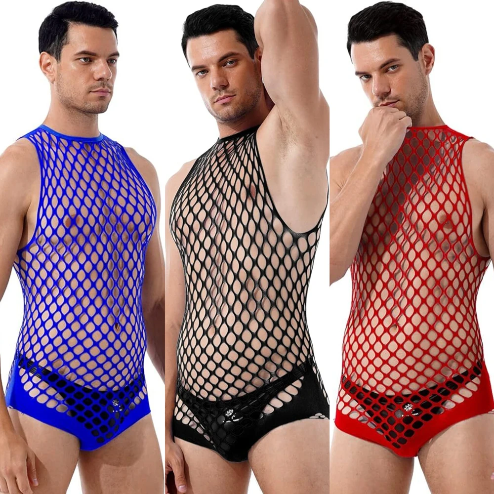 Gay Bodystocking Man Fetish Bo - огляд і ціна Bodystocking Fishnet