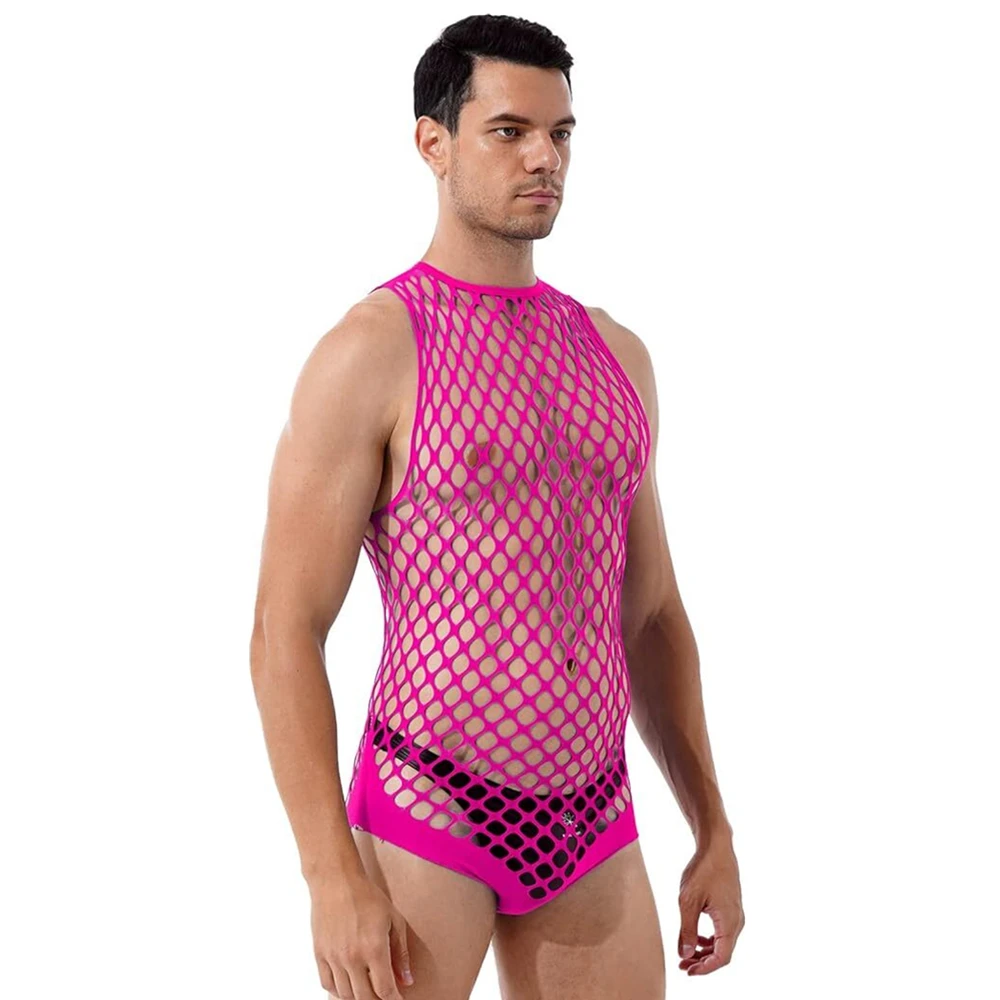 Gay Bodystocking Man Fetish Bo - огляд і ціна Bodystocking Fishnet
