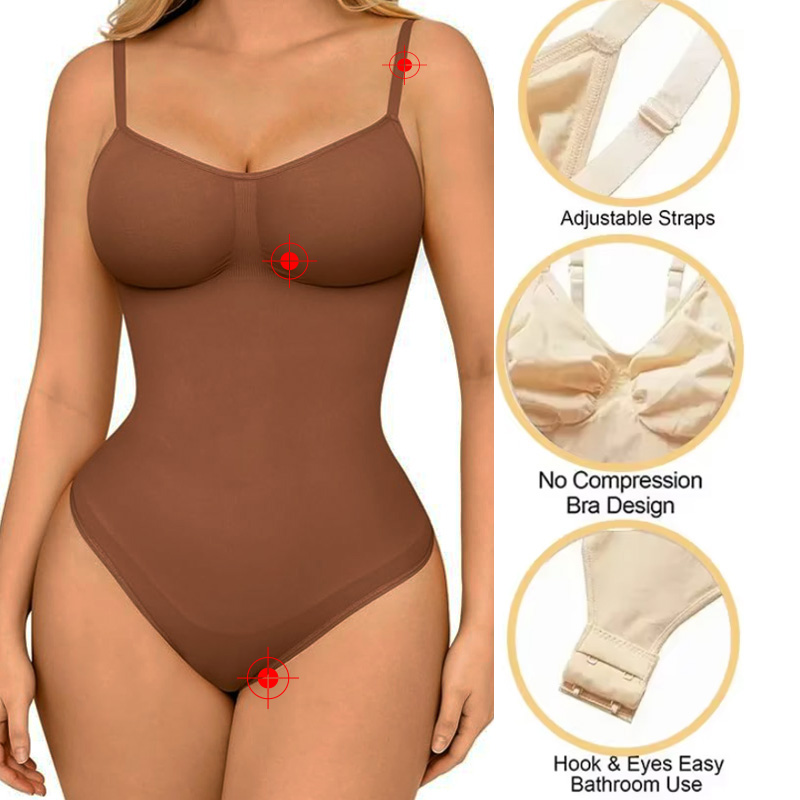 GUUDIA Spandex Bodysuit Thong  - огляд і ціна Shapewear Bodysuit Firm