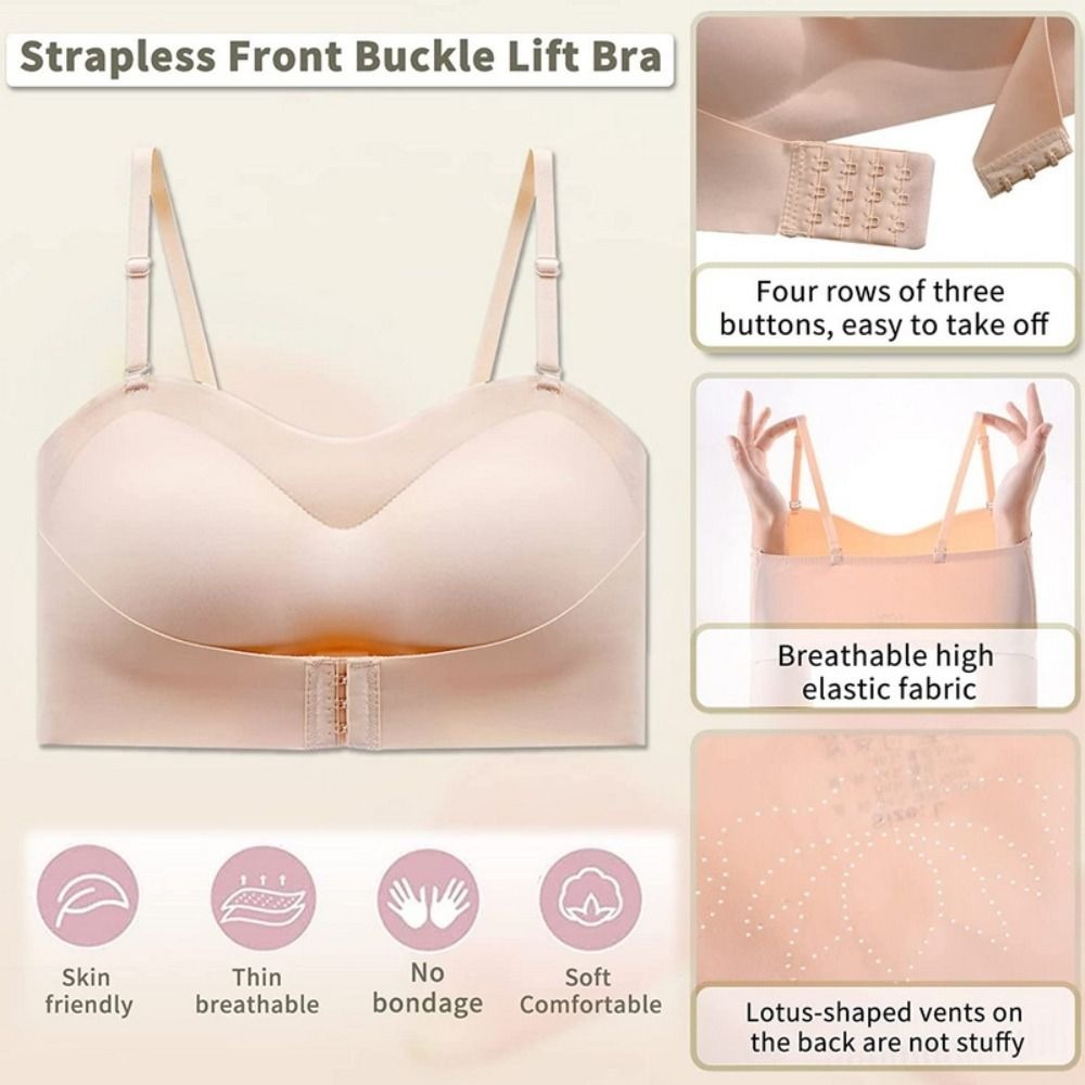 Soft Push Up Strapless Invisib - огляд і ціна Bralette Wireless Soft