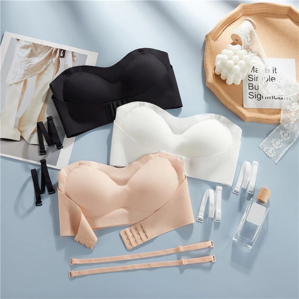 Soft Push Up Strapless Invisib - огляд і ціна Bralette Wireless Soft