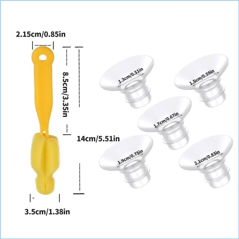 13-piece flange breast pump se - огляд і ціна Nipple Cover Pasties