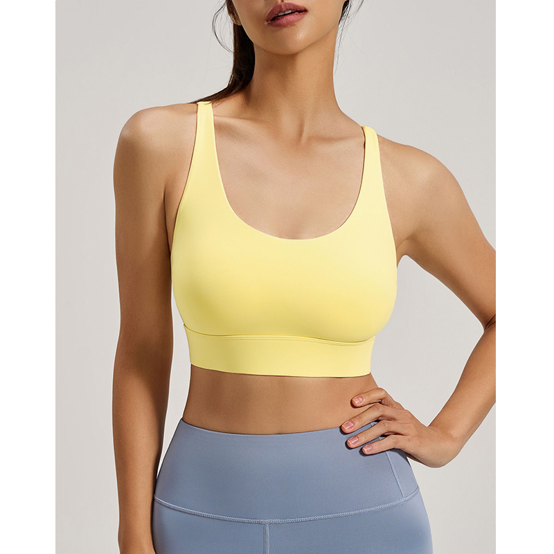 2026 New Women Sexy Mesh Cross - огляд і ціна Sports Bra High Impact