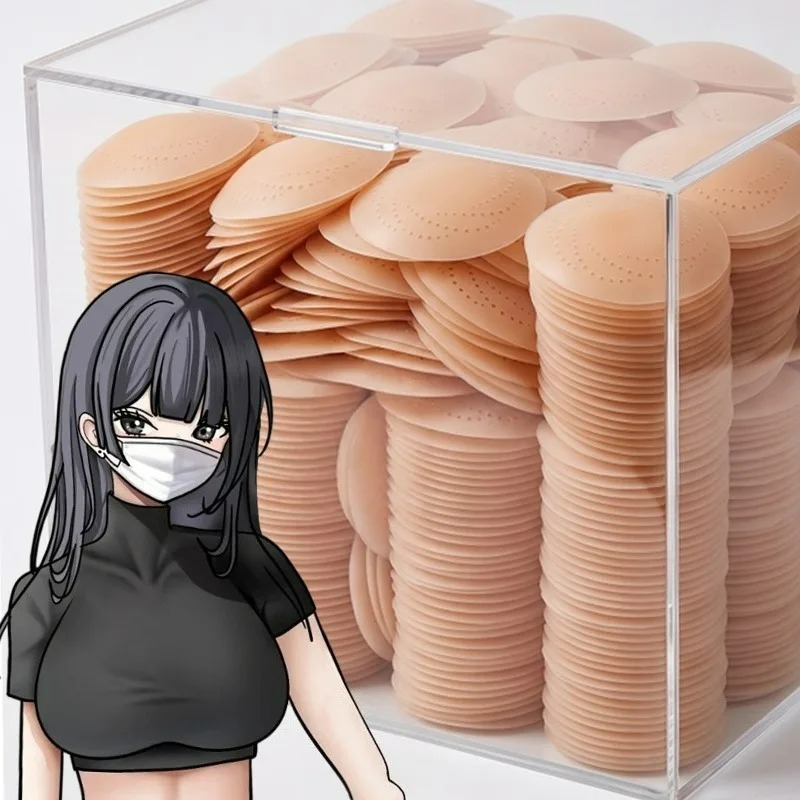 2/10pcs Breathable Nipple Cove - огляд і ціна Silicone Bra Adhesive
