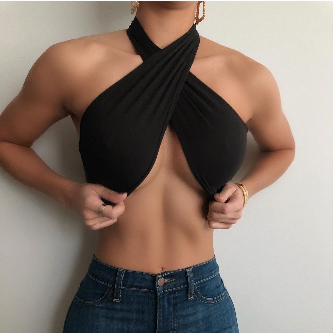 Women Fashion Sexy Mini Tops W - огляд і ціна Strapless Bra Backless