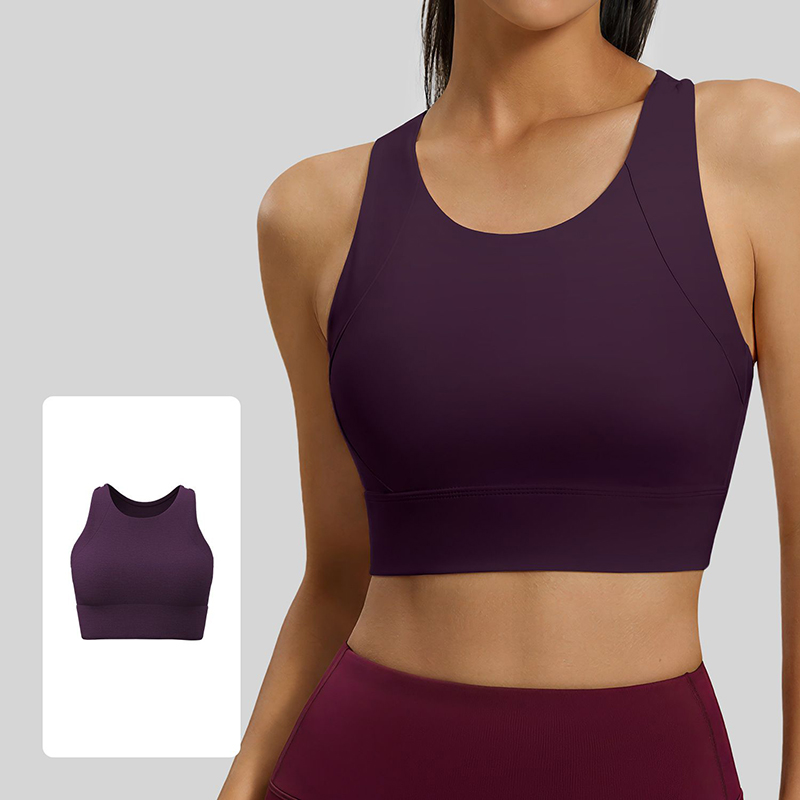 2026 Fashion Racerback Yoga Br - огляд і ціна Sports Bra High Impact