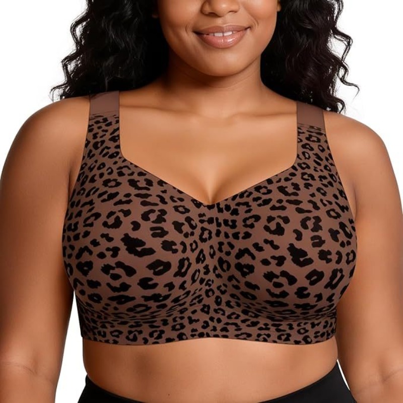 Leopard Jelly Bras No Underwir - огляд і ціна Push Up Bra Padded