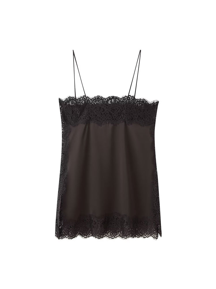 TFAFXY Vintage Casual Women Br - огляд і ціна Cami Top Lace