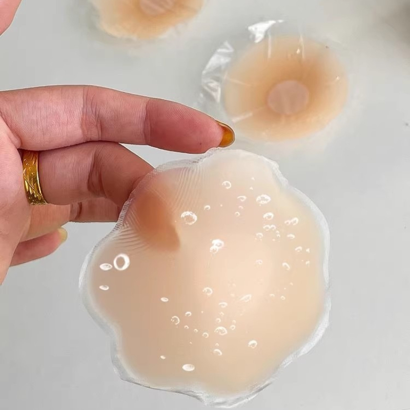 Floral Round Silicone Nipple C - огляд і ціна Silicone Bra Adhesive