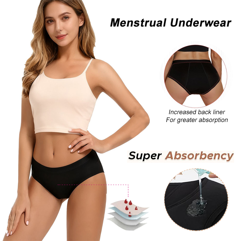 Heavy Flow Menstrual Panties 4 - огляд і ціна Period Panty Absorbent
