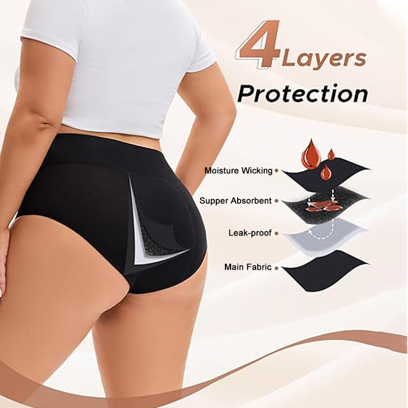 Heavy Flow Menstrual Panties 4 - огляд і ціна Period Panty Absorbent