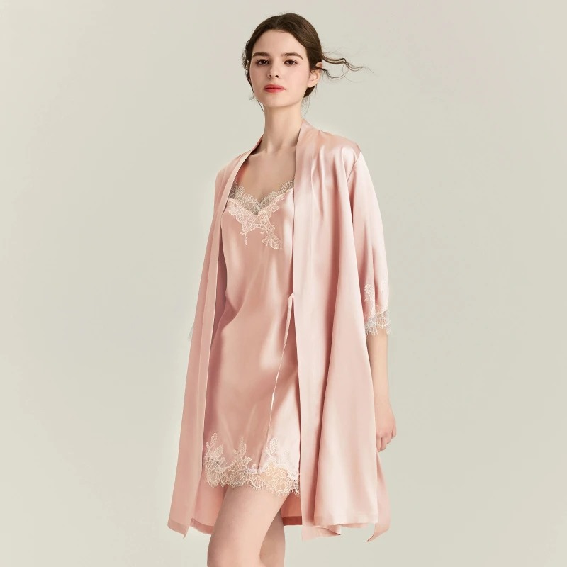 22MM 100% Mulberry Silk Robe G - огляд і ціна Robe Silk Women