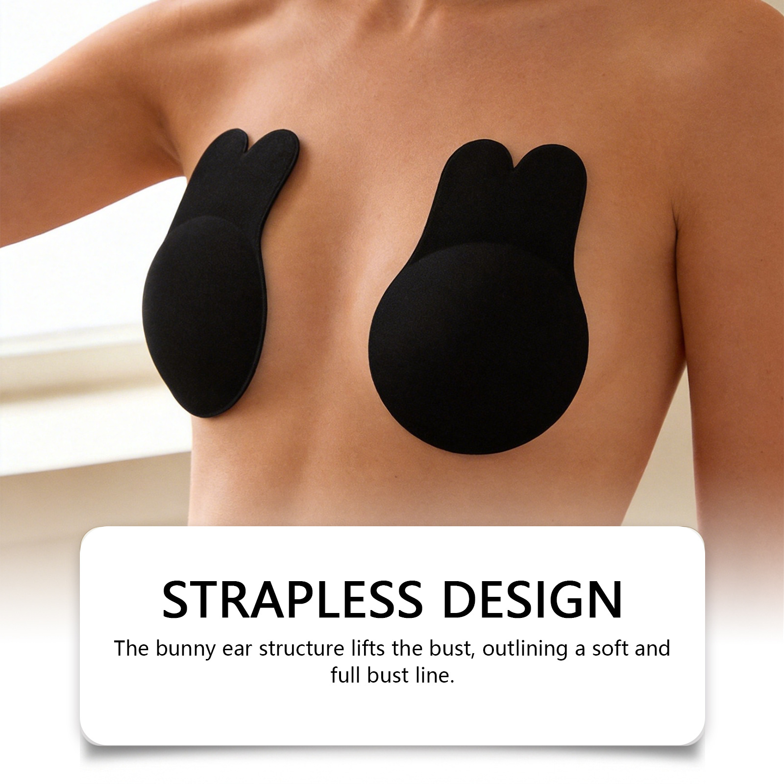 Rabbit Ear Invisible Nipple Co - огляд і ціна Nipple Cover Pasties