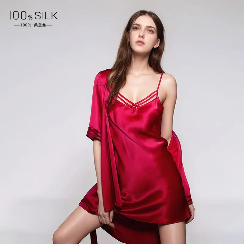19MM 100% Mulberry Silk Robe G - огляд і ціна Robe Silk Women