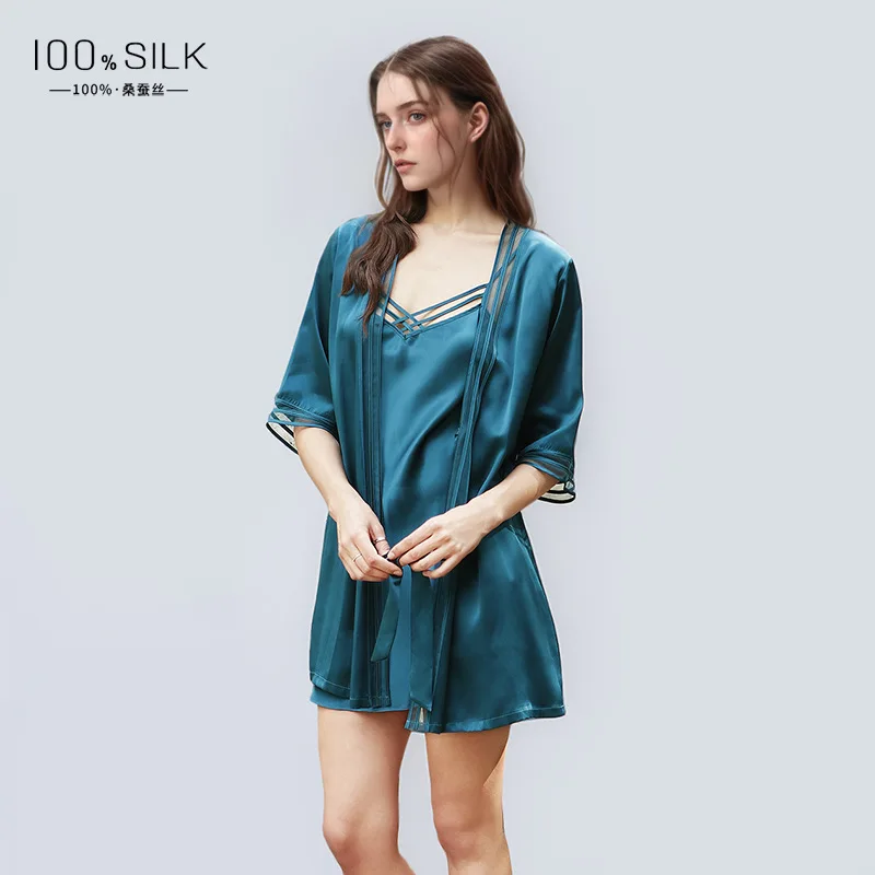 19MM 100% Mulberry Silk Robe G - огляд і ціна Robe Silk Women