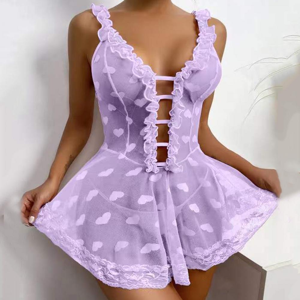 2026 Sexy Night Dress Sleevele - огляд і ціна Babydoll Chemise Night