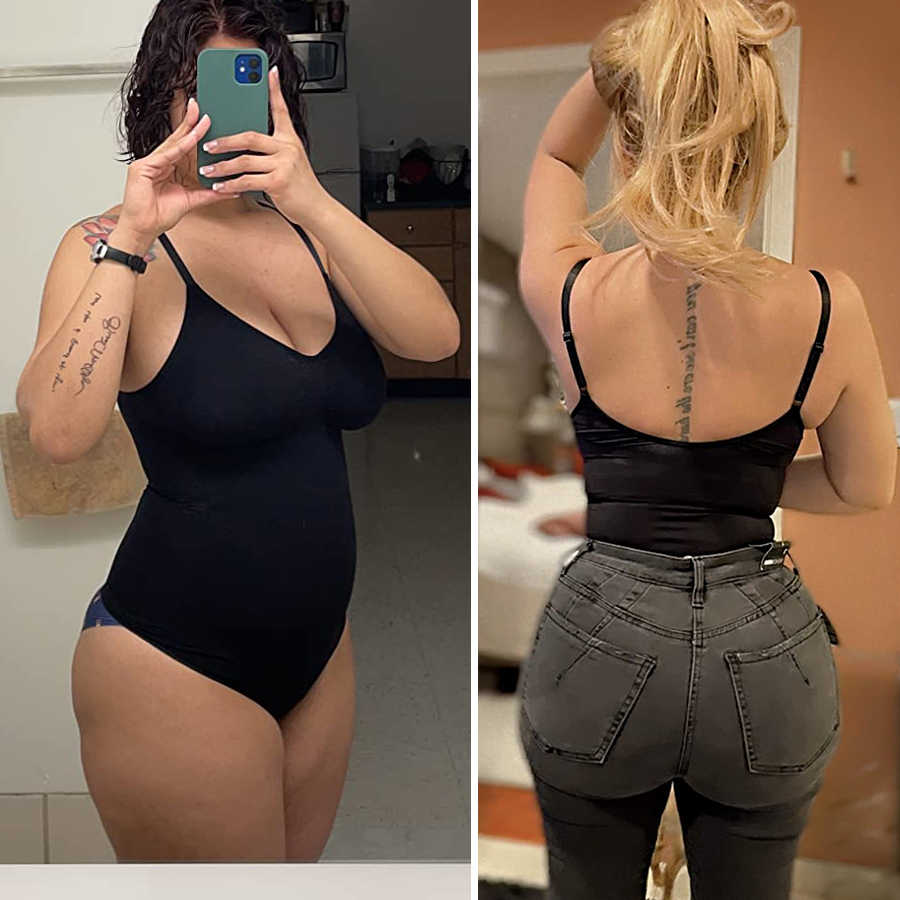XS 3XL Seamless Body Suit Shap - огляд і ціна Shapewear Bodysuit Firm