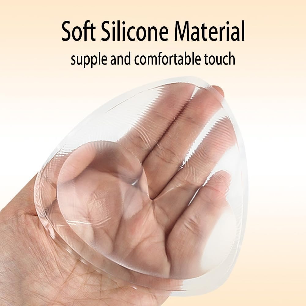 Silicone Bra Inserts, Triangle - огляд і ціна Push Up Bra Padded