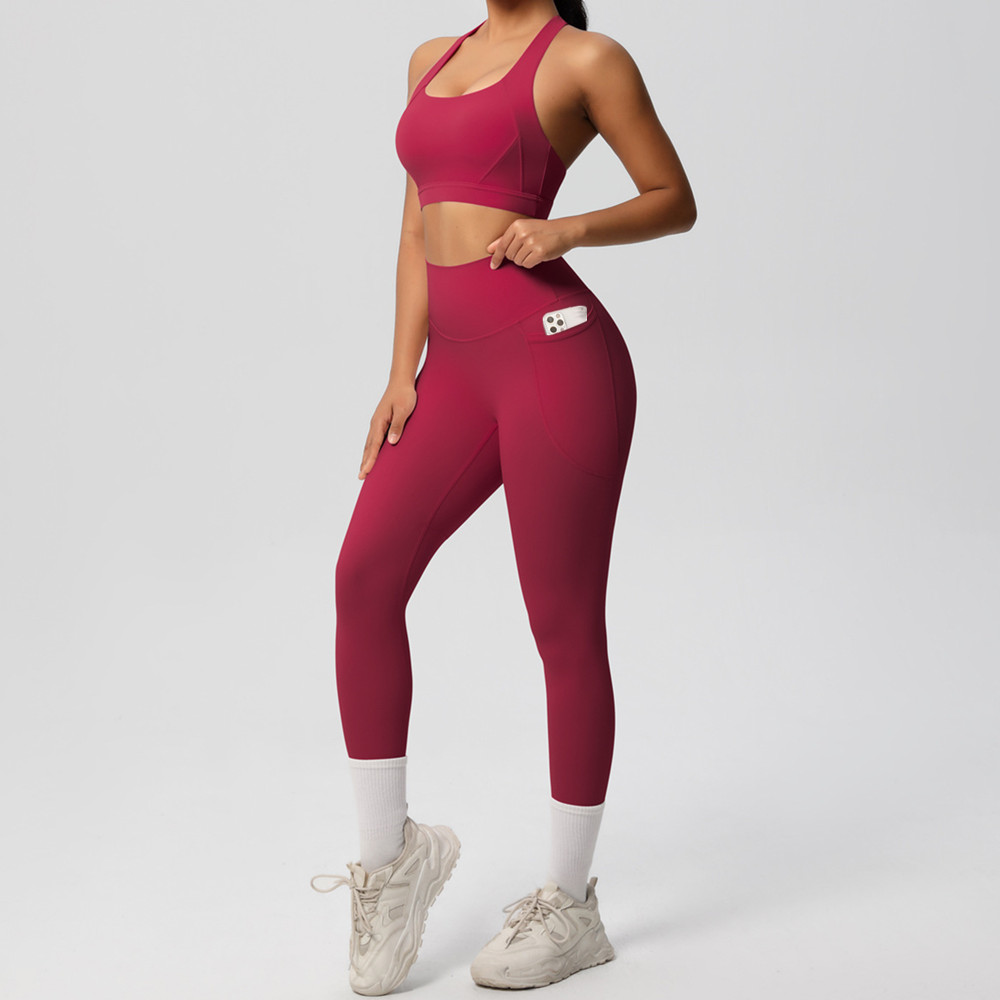Pad Cross Shoulder Strap Yoga  - огляд і ціна Sports Bra High Impact
