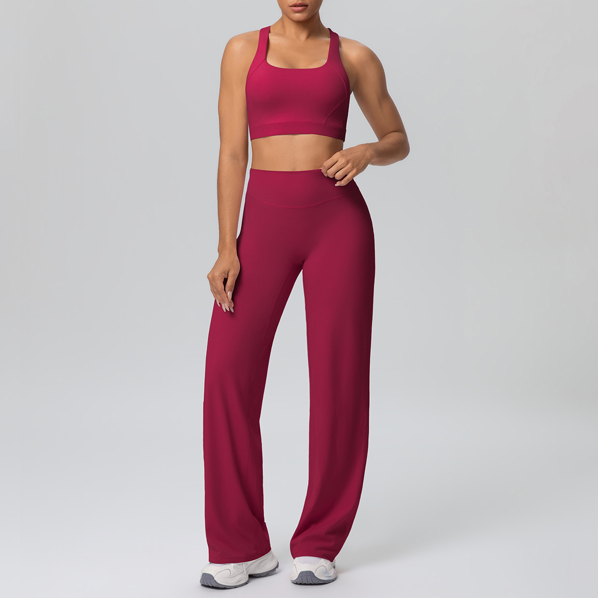 Pad Cross Shoulder Strap Yoga  - огляд і ціна Sports Bra High Impact
